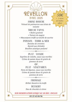 Réveillon du Nouvel an au Quai 21 !