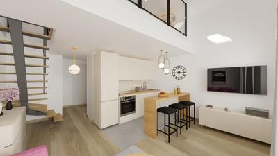 Appartement - 26 m² - 2 pièces