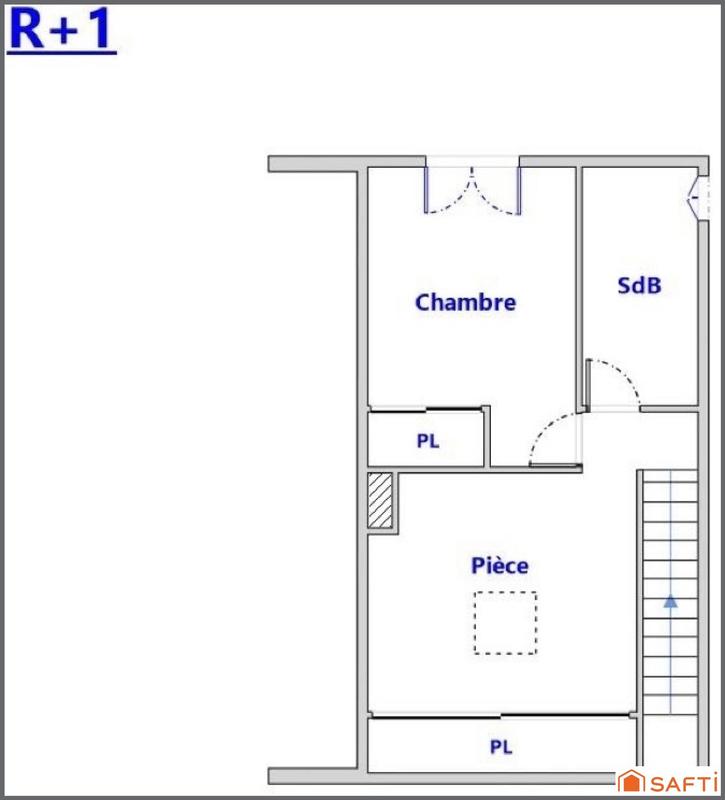 Duplex - 65 m² - 3 pièces