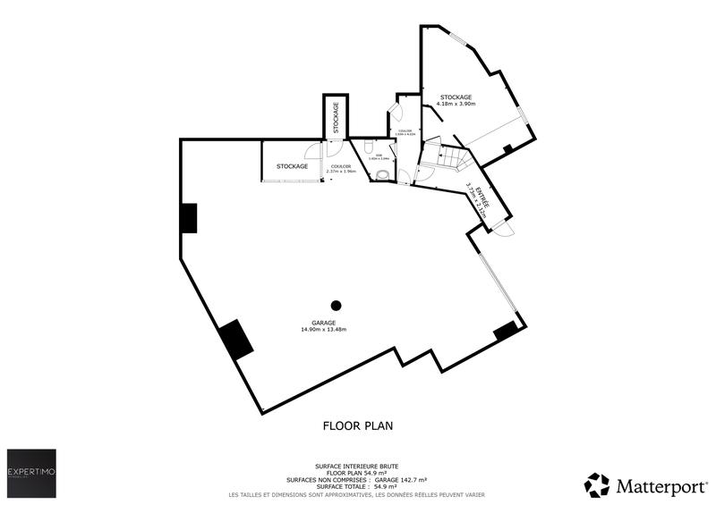 Appartement - 207 m² - 3 pièces