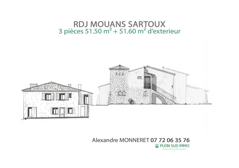 Appartement - 52 m² - 3 pièces