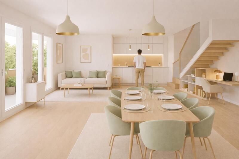 Maison - 91 m² - 3 pièces