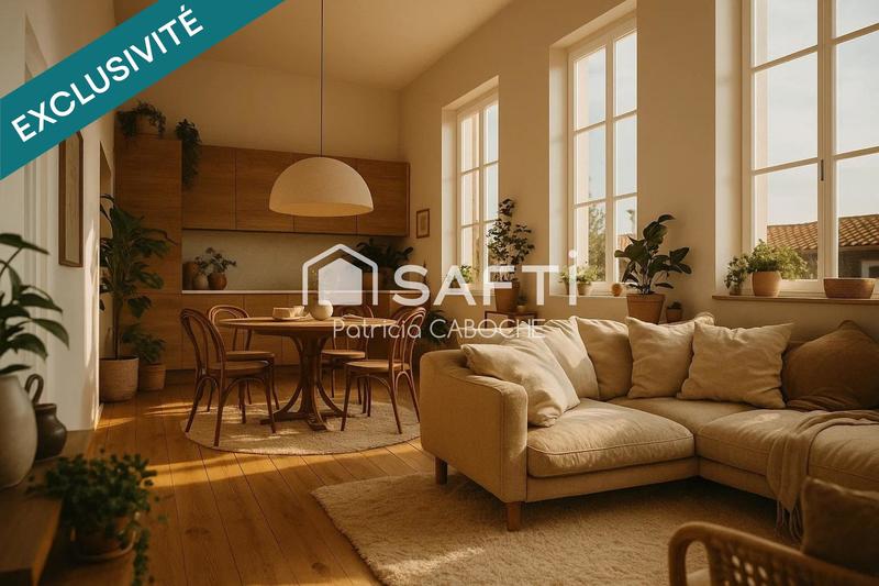 Appartement - 59 m² - 3 pièces