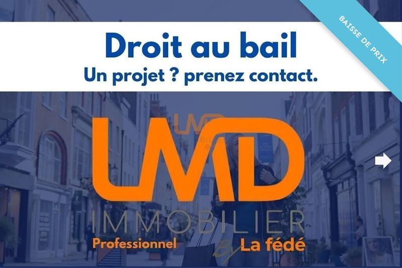 Local commercial - 50 m² - 2 pièces