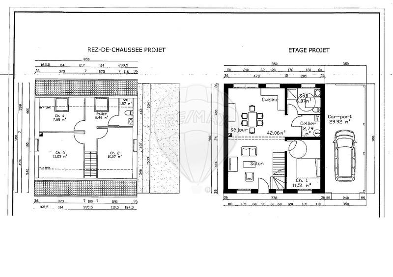 Maison - 99 m² - 6 pièces