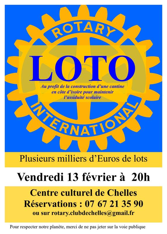 Grand Loto du Rotary Club de Chelles