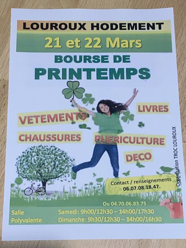 Bourse aux vêtements et puériculture