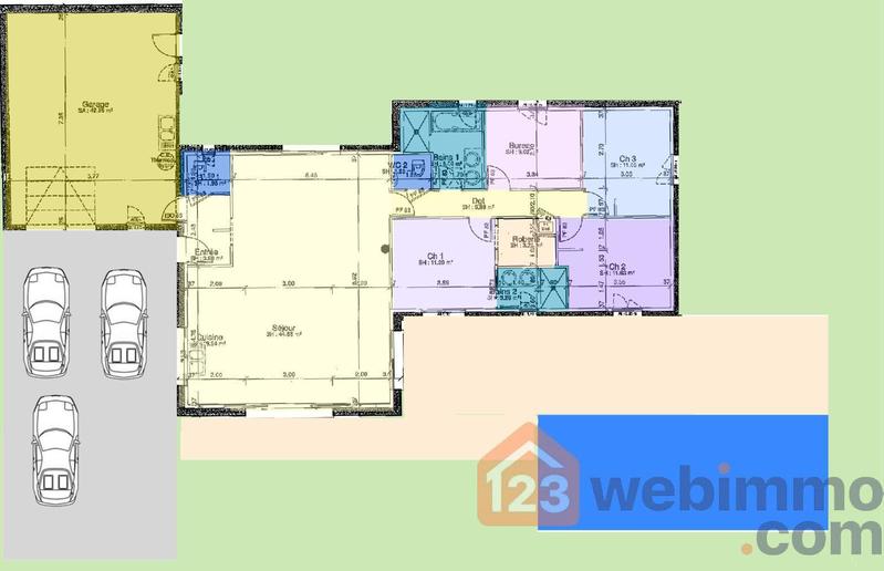 Villa - 125 m² - 5 pièces