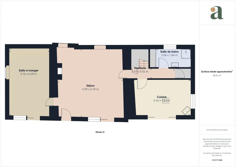 Maison - 188 m² - 6 pièces