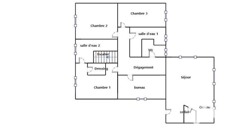 Maison - 138 m² - 6 pièces