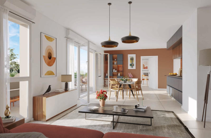 Appartement - 97 m² - 5 pièces