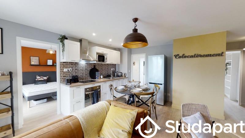 Chambre - 10 m² - 1 pièce