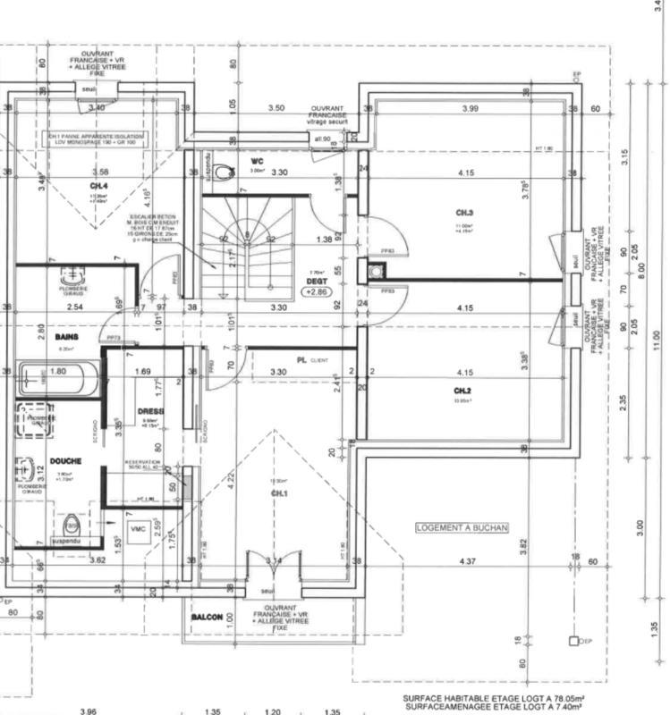 Maison - 161 m² - 7 pièces
