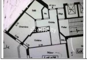 Appartement - 53 m² - 2 pièces