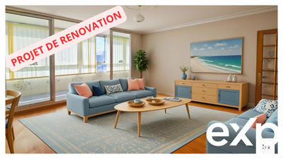 Appartement - 62 m² - 3 pièces