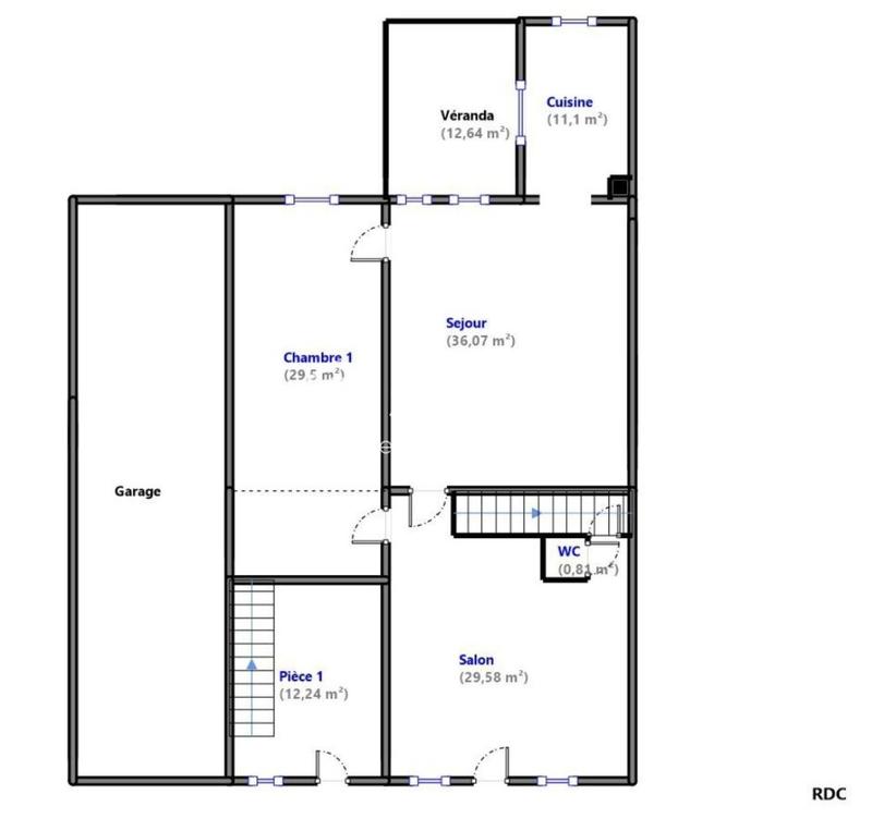 Maison - 400 m² - 12 pièces