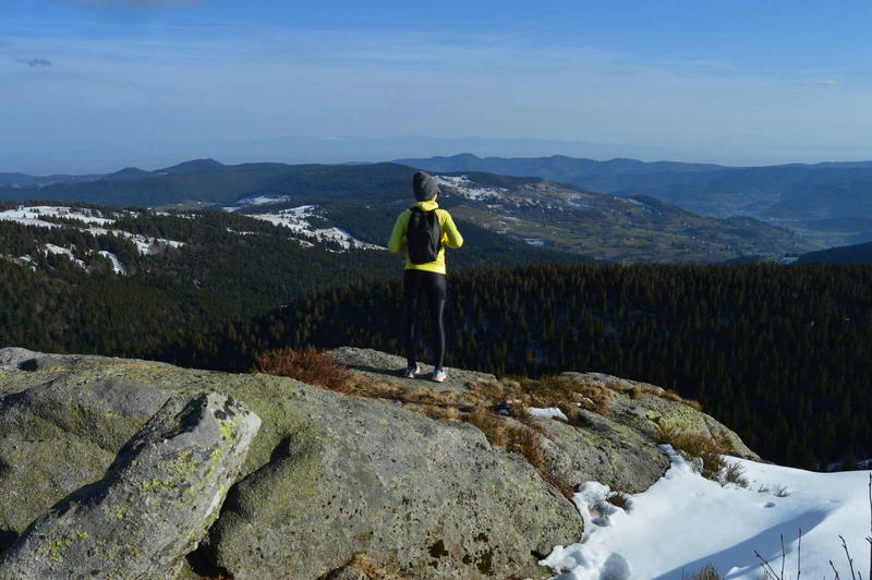 Sortie pédestre en famille