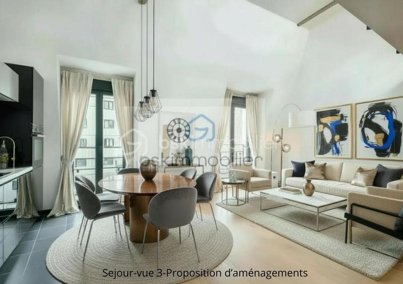 Duplex - 89 m² - 4 pièces