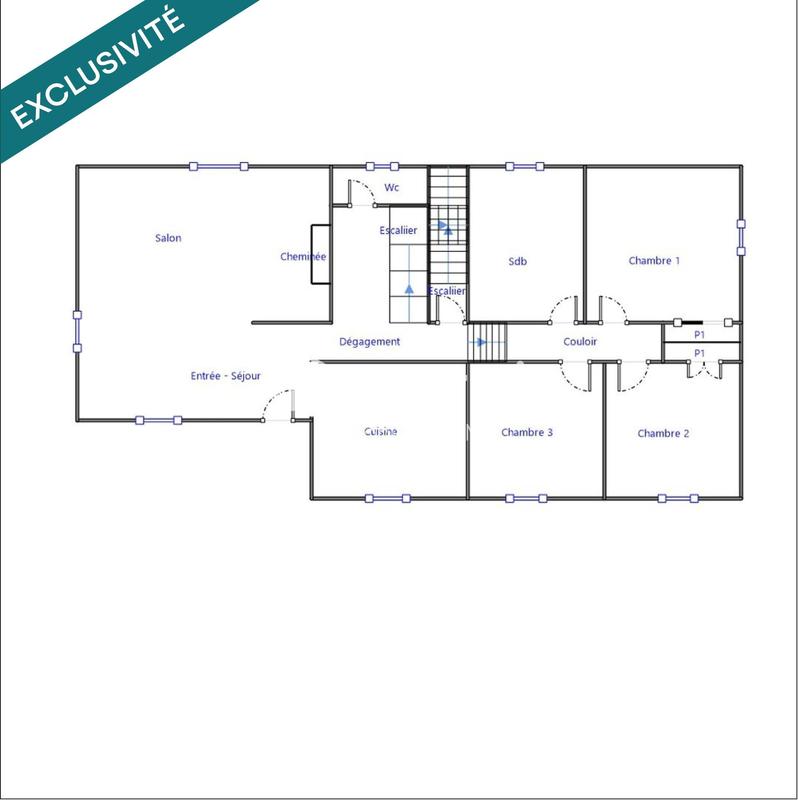 Maison - 136 m² - 4 pièces