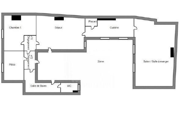 Appartement - 77 m² - 4 pièces