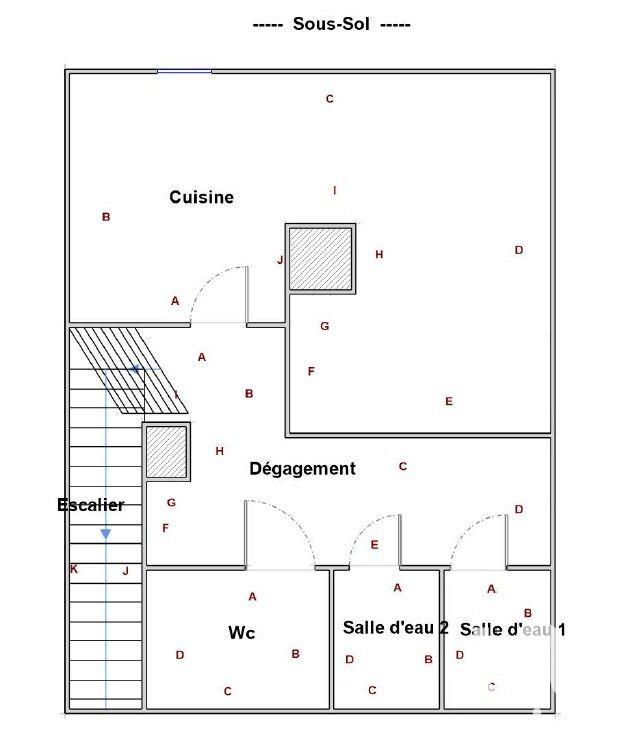 Maison - 105 m² - 6 pièces
