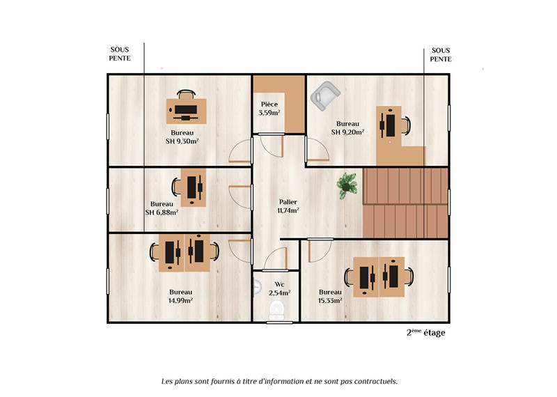 Immeuble - 272 m² - 14 pièces