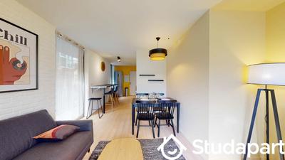 Chambre - 9 m² - 1 pièce