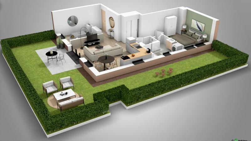 Appartement - 68 m² - 3 pièces