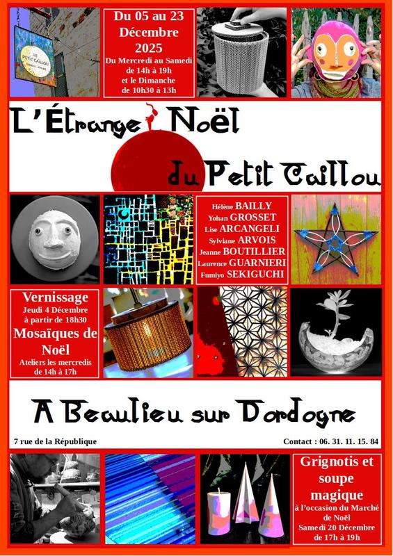 Exposition l'étrange Noël du Petit Caillou