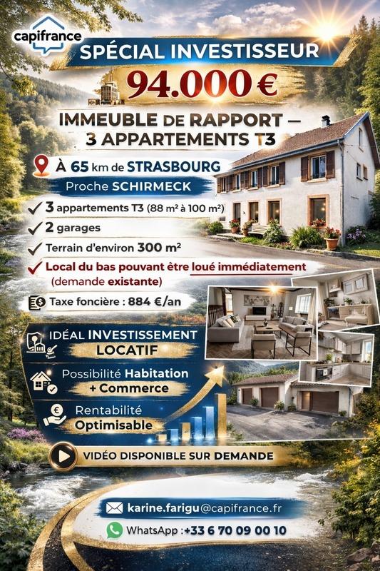 Immeuble - 288 m²