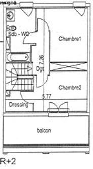 Appartement - 85 m² - 4 pièces