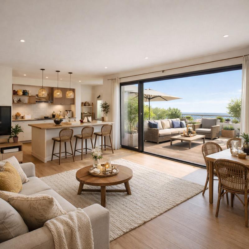 Appartement - 89 m² - 5 pièces