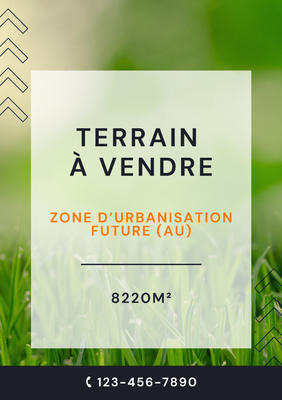 Terrain - 8 220 m²