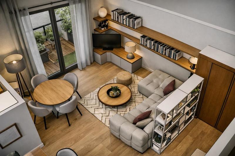 Appartement - 68 m² - 3 pièces