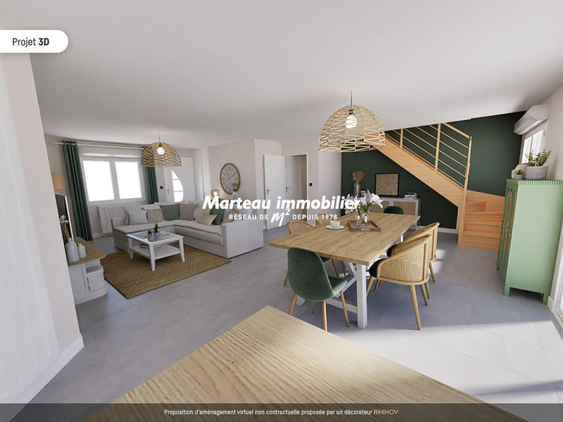 Maison - 119 m² - 4 pièces