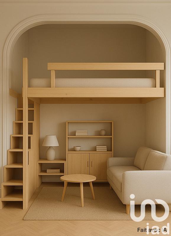 Studio - 29 m² - 1 pièce