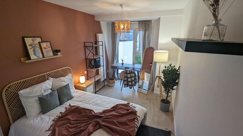 Chambre - 27 m² - 14 pièces