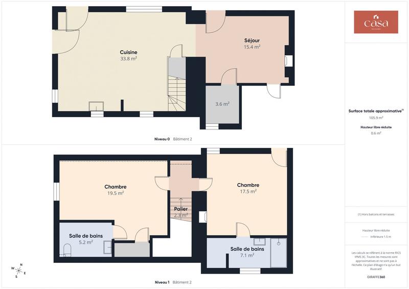 Maison ancienne - 349 m² - 9 pièces