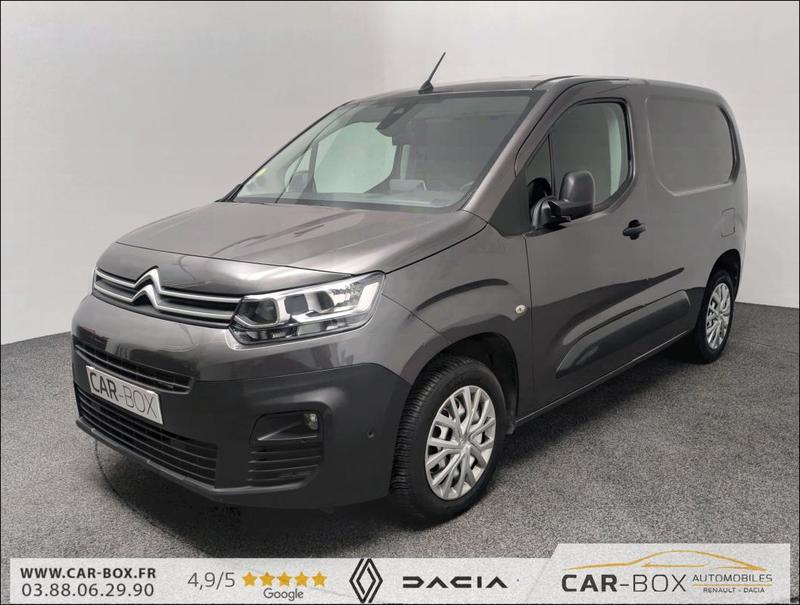 Citroën Berlingo Van m 130 Ch Bva Camera-Angles Morts-Radars-Clim Auto-Navigation-Android Auto-Apple Carplay