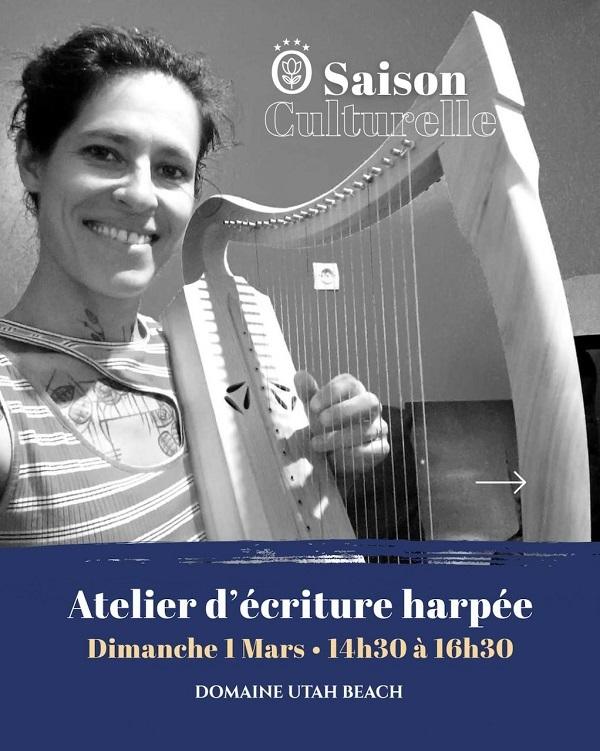 Parenthèse poétique au Domaine : Écriture &amp; Harpe