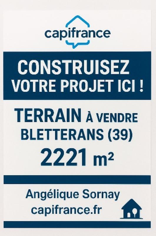 Terrain constructible - 2 221 m²