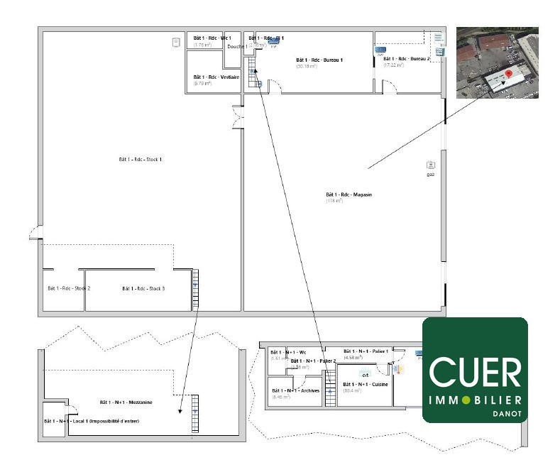 Local commercial - 579 m²