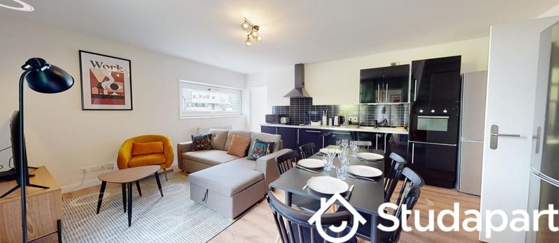 Chambre - 10 m² - 1 pièce