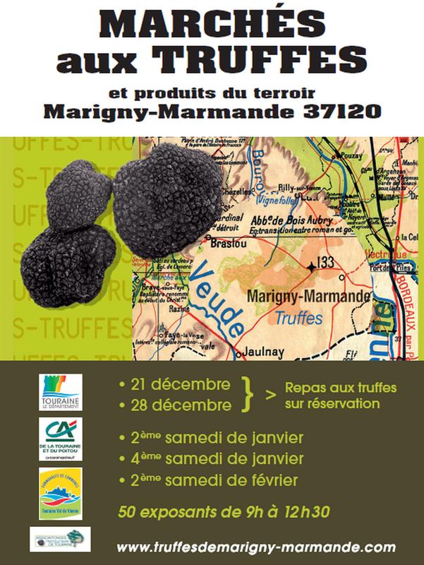 Marché aux truffes et produits du terroir