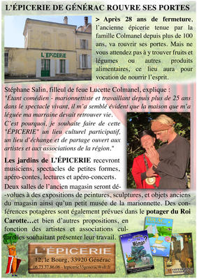 l'épicerie générac