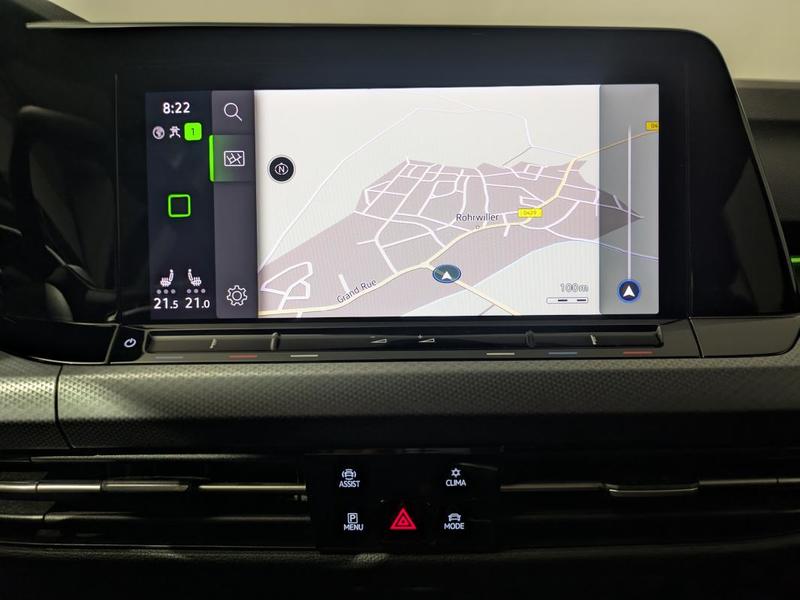 Volkswagen Golf VIII 8 Life Tsi 150 Bvm Acc Volant/Sieges Chauffants