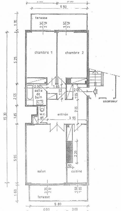 Appartement - 89 m² - 3 pièces