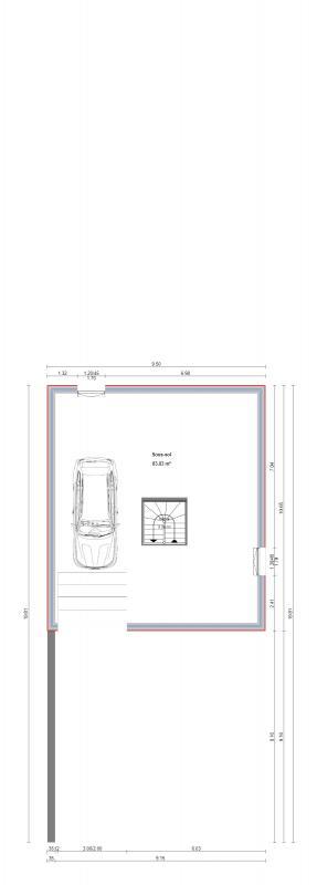 Maison - 148 m² - 1 pièce