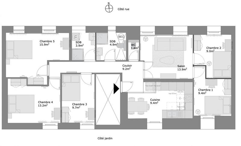 Appartement - 100 m²