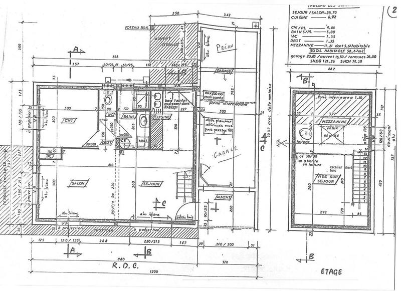 Maison - 60 m² - 3 pièces